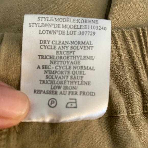 Theory linen pants, like new - Picture 6 of 15